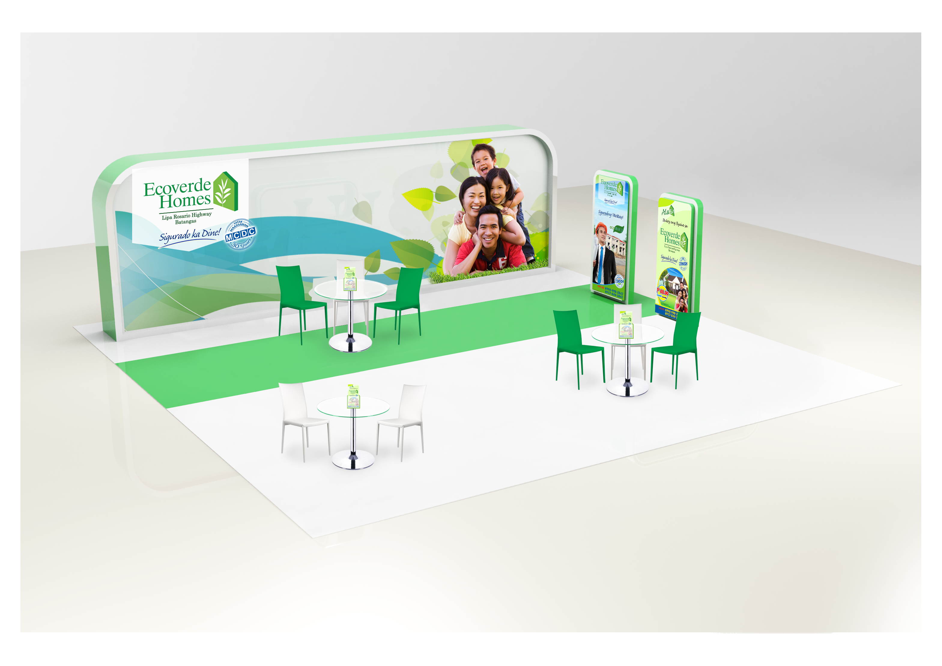 Eco Verde<br>Booth Structure