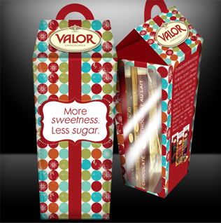 Composite<br>Valor Chocolates Packaging