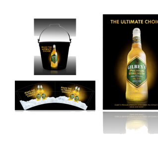 Diageo Philippines<br>Gilbey’s Premium Strength POSM