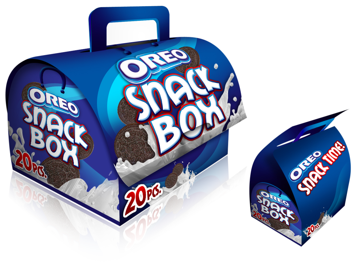 Kraft Philippines<br>Oreo Snack box Packaging